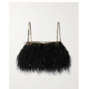 BRAND NEW to Poshmark closet. Love shack Fancy feather top